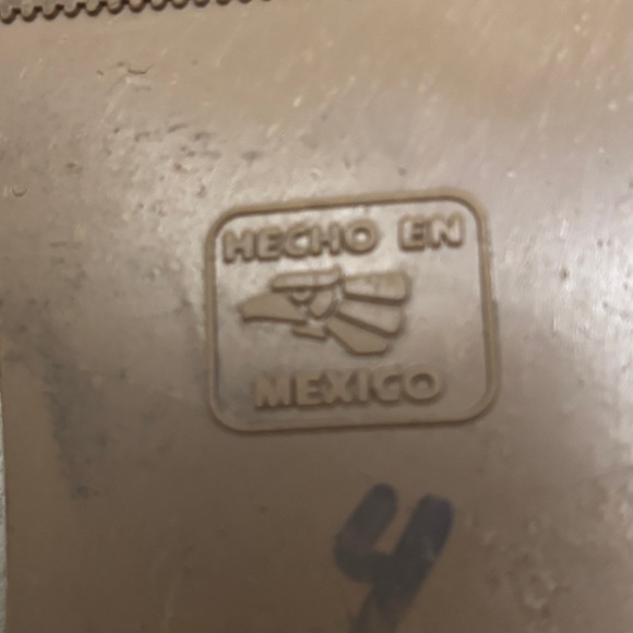 Rare Women's Leather Slip-On Huarache Mexican Sandals - Picture 6 of 16